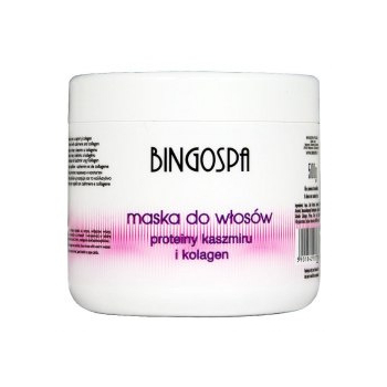 BINGOSPA Maska do włosów proteiny kaszmiru i kolagen 500g  